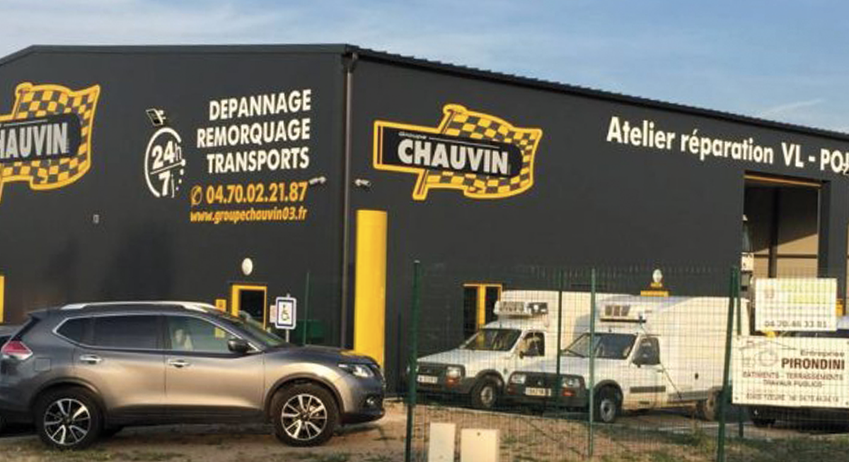 Couverture & Bardage Métallique – Garage Chauvin