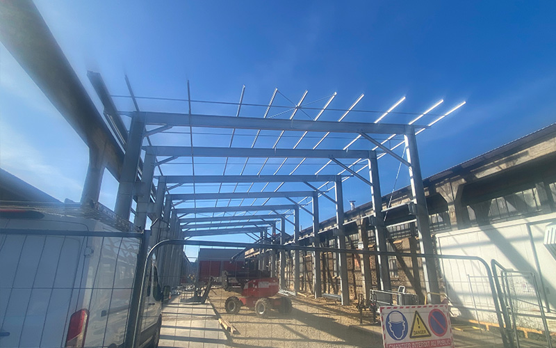 construction structure metallique nevers