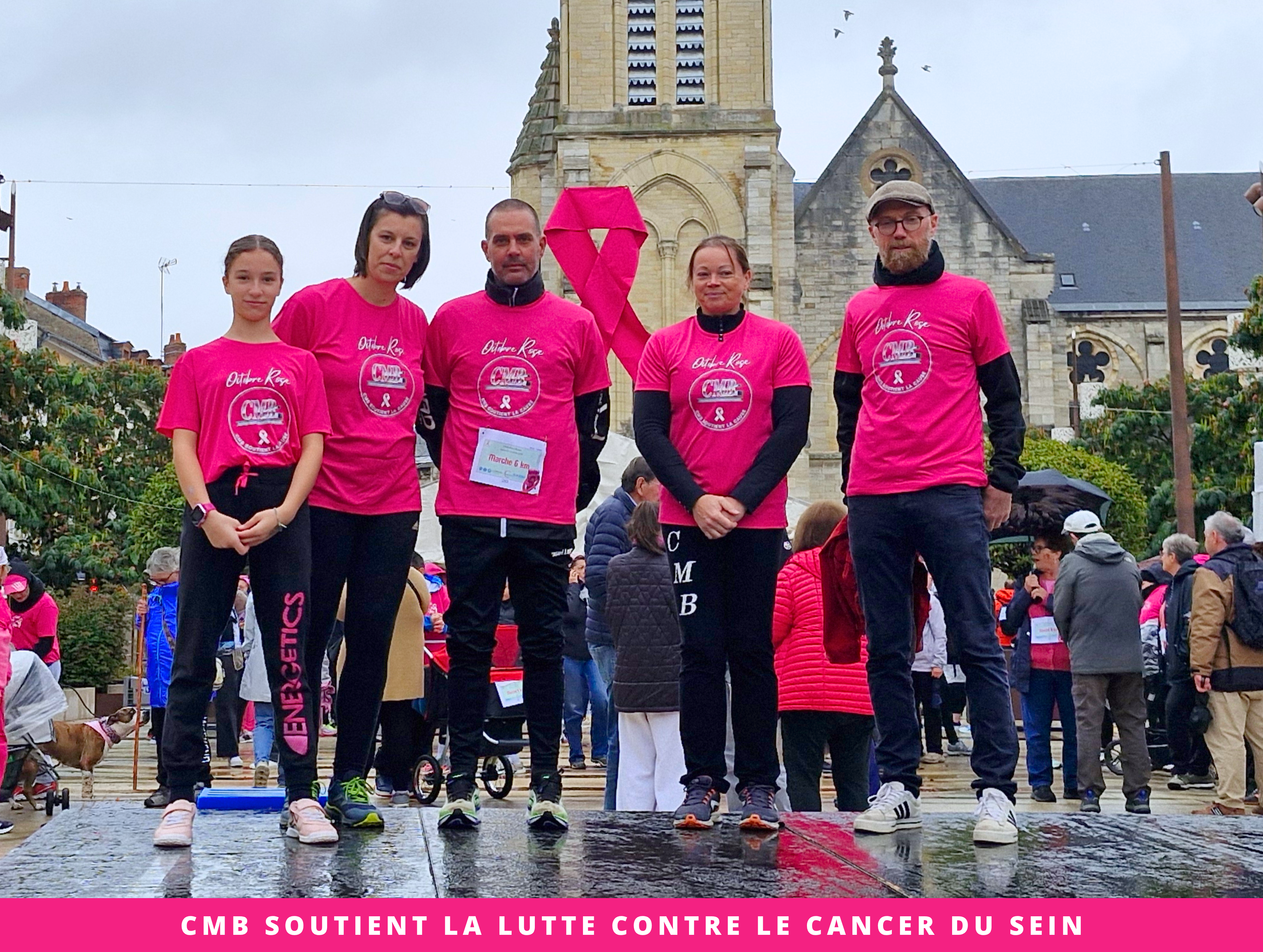 OCTOBRE ROSE – CMB se mobilise avec Cusset en Rose