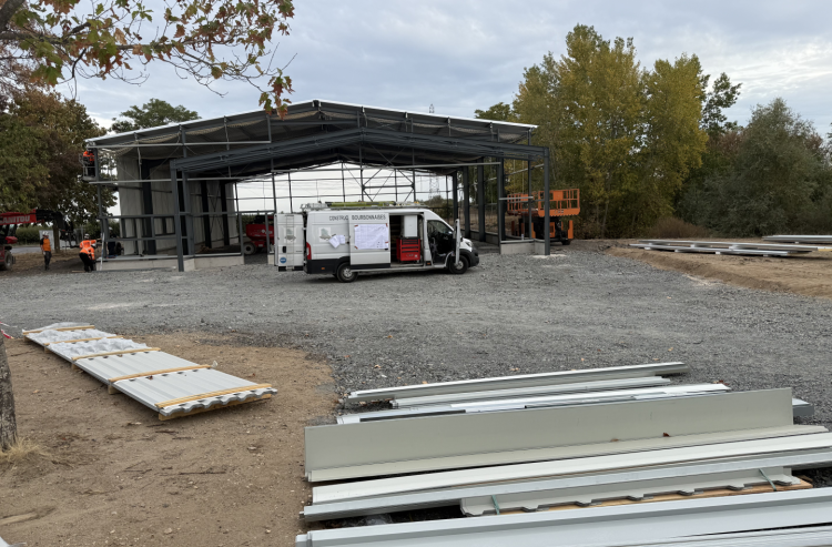 Bâtiment Banque Alimentaire CMB SCABB Coopérative Agricole